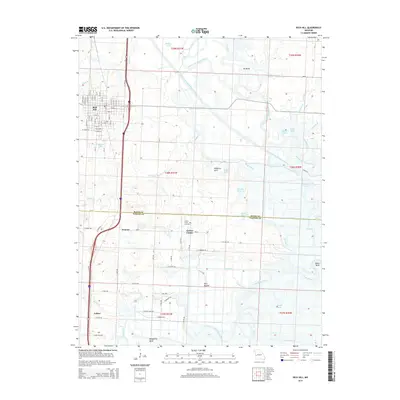 2014 Map of Rich Hill, 2014 Print