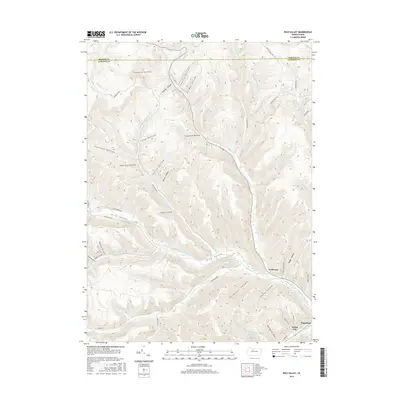 2016 Map of Rich Valley, 2016 Print
