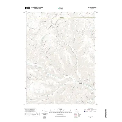 2019 Map of Rich Valley, 2019 Print