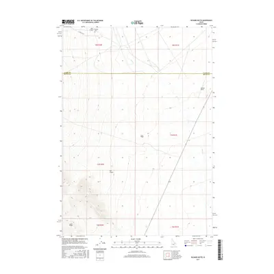 2017 Map of Richard Butte, 2017 Print