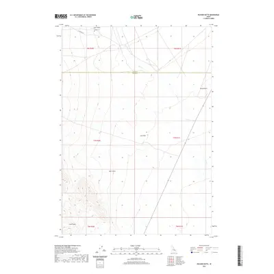2020 Map of Richard Butte, 2020 Print