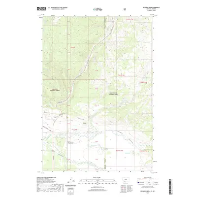 2020 Map of Richards Creek, 2020 Print