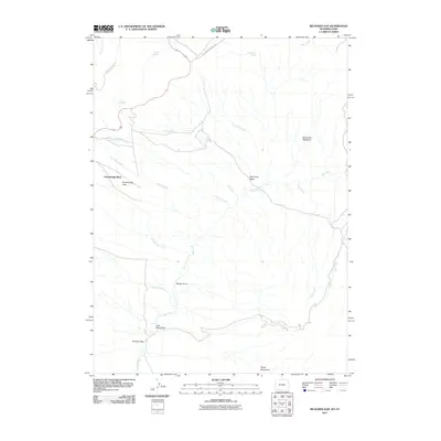 2011 Map of Richards Gap, 2011 Print