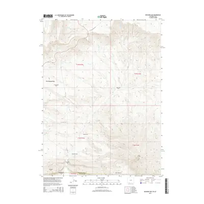 2015 Map of Richards Gap, 2015 Print