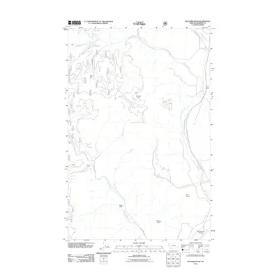 2011 Map of Richards Peak, 2011 Print