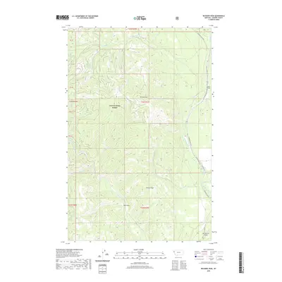 2020 Map of Richards Peak, 2020 Print