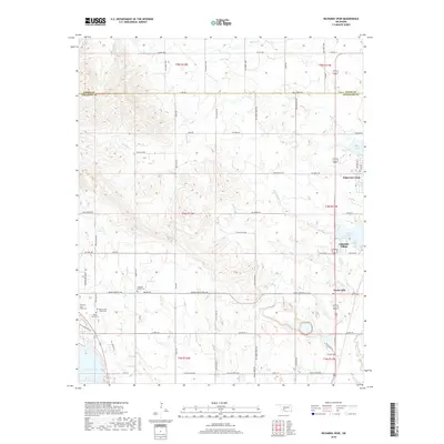 2018 Map of Richards Spur, 2018 Print