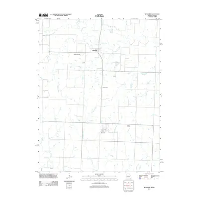 2011 Map of Richards, 2011 Print