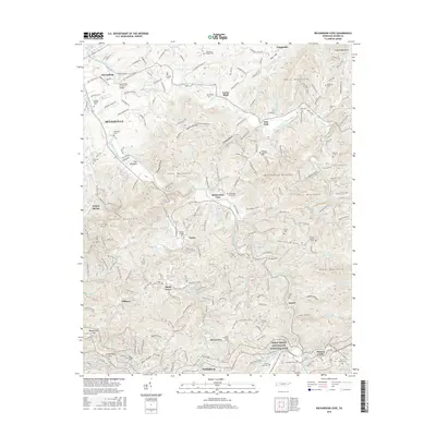 2016 Map of Richardson Cove, 2016 Print