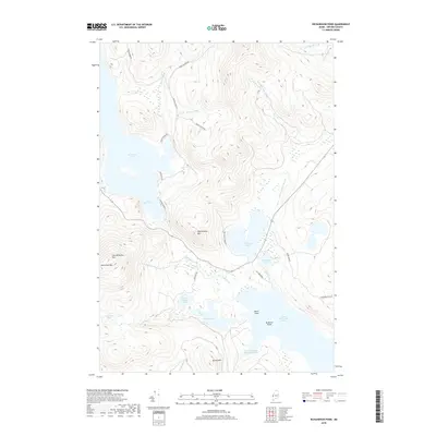 2018 Map of Richardson Pond, 2018 Print