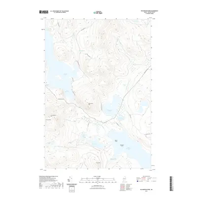 2021 Map of Richardson Pond, 2021 Print