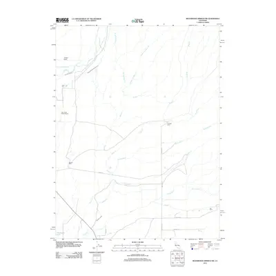 2012 Map of Richardson Springs NW, 2012 Print