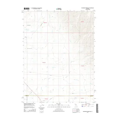 2015 Map of Richardson Springs NW, 2015 Print