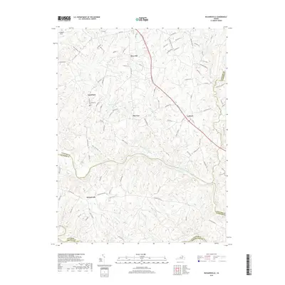 2019 Map of Richardsville, 2019 Print