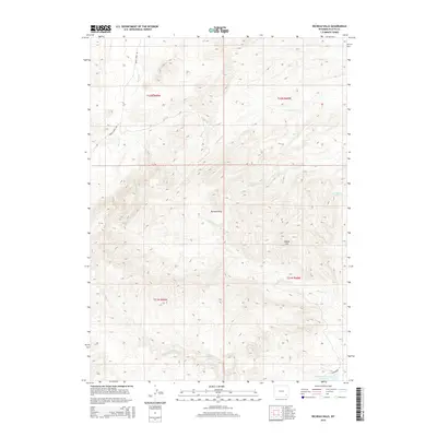 2015 Map of Richeau Hills, 2015 Print