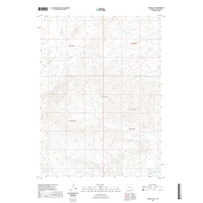 2021 Map of Richeau Hills, 2021 Print