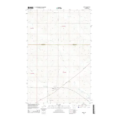 2014 Map of Richey, 2014 Print