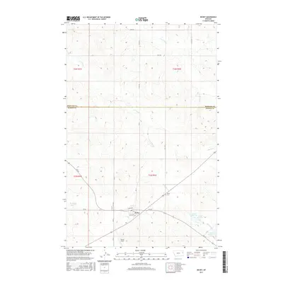 2017 Map of Richey, 2017 Print