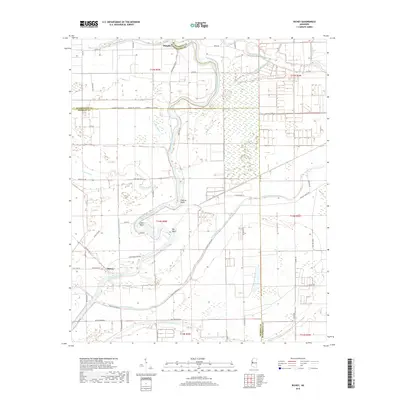 2018 Map of Richey, 2018 Print