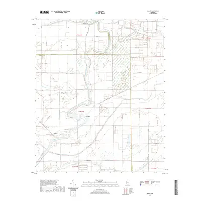 2020 Map of Richey, 2020 Print