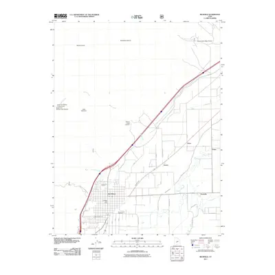 2011 Map of Richfield, 2011 Print