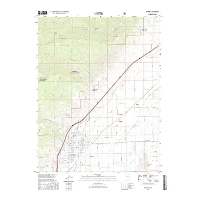 2017 Map of Richfield, 2017 Print