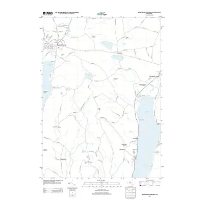 2013 Map of Richfield Springs, 2013 Print