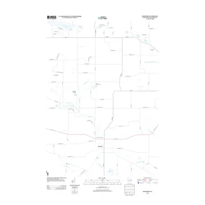 2013 Map of Richford, 2013 Print