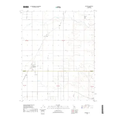 2018 Map of Richgrove, 2018 Print