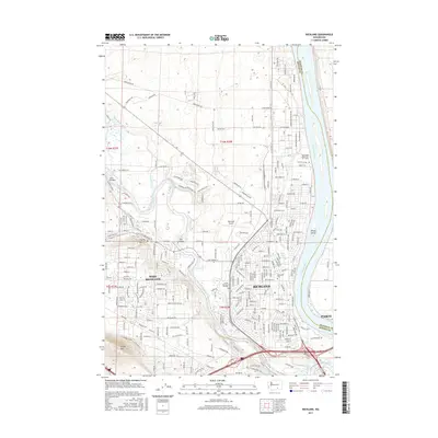 2017 Map of Richland, 2017 Print