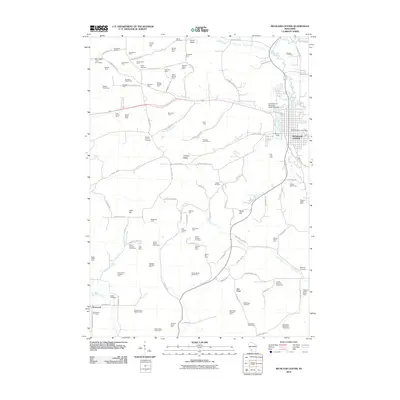 2010 Map of Richland Center, 2010 Print