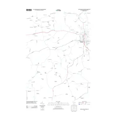 2013 Map of Richland Center, 2013 Print