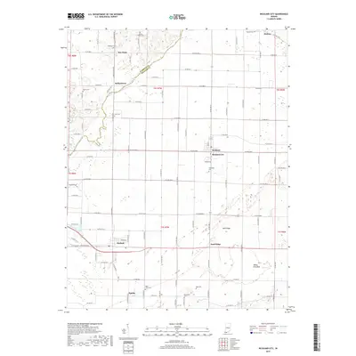 2019 Map of Richland City, 2019 Print