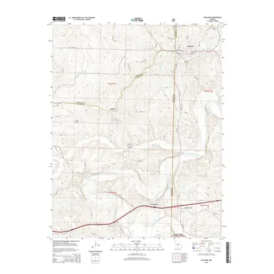 2015 Map of Richland, 2015 Print
