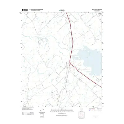 2013 Map of Richland, 2013 Print