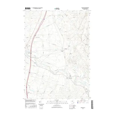 2016 Map of Richland, 2016 Print