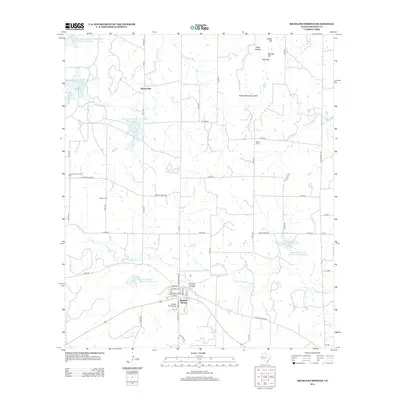 2012 Map of Richland Springs, 2012 Print