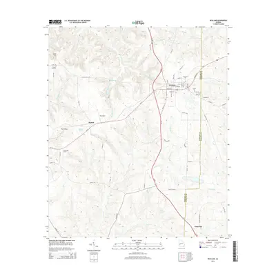 2014 Map of Richland, 2014 Print