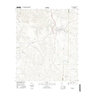 2017 Map of Richland, 2017 Print