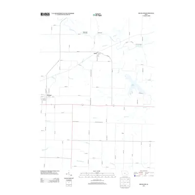 2013 Map of Richland, 2013 Print