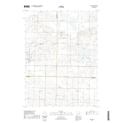 2018 Map of Richland, 2018 Print