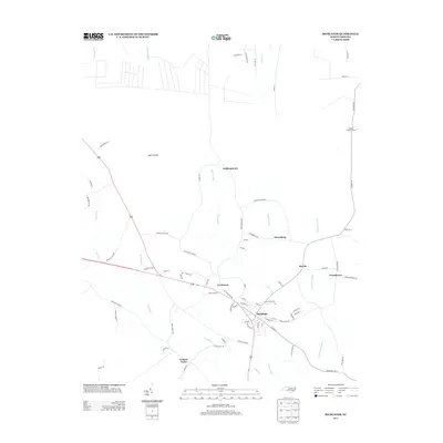 2013 Map of Richlands, 2013 Print