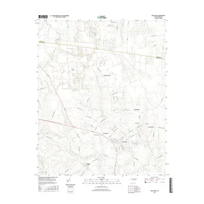 2016 Map of Richlands, 2016 Print