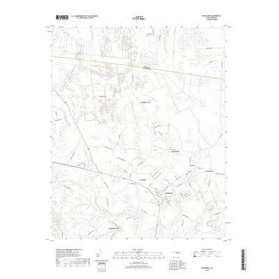 2019 Map of Richlands, 2019 Print