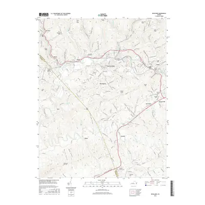 2016 Map of Richlands, 2016 Print