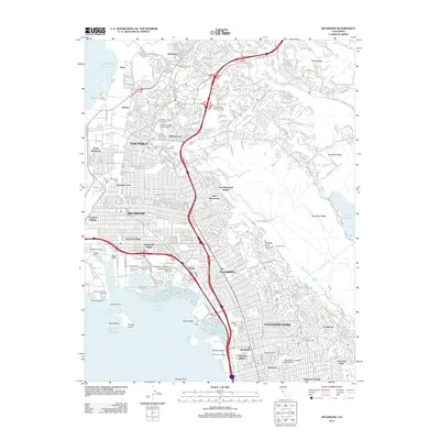 2012 Map of Richmond, 2012 Print