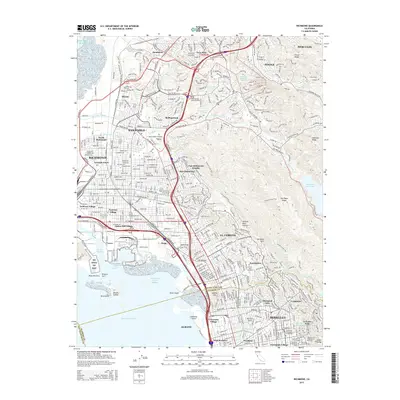 2015 Map of Richmond, 2015 Print