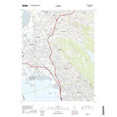 2018 Map of Richmond, 2018 Print