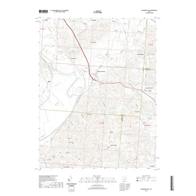 2019 Map of Richmond Dale, 2019 Print