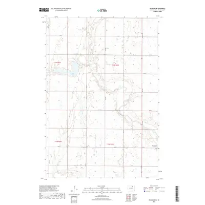 2017 Map of Richmond NE, 2017 Print